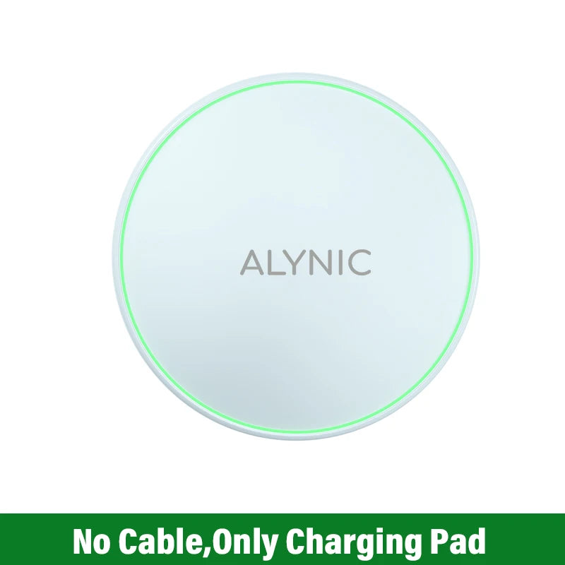 30W Wireless Charger for iPhone 15-12, Samsung, Xiaomi, Huawei. Fast Charging Pad.